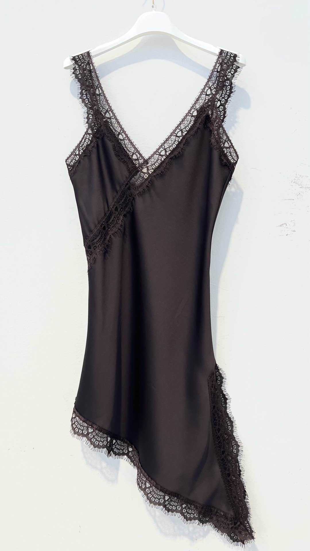 Elegant σατέν top δαντέλα γυναικεία ρούχα Λάρισα premium fashion