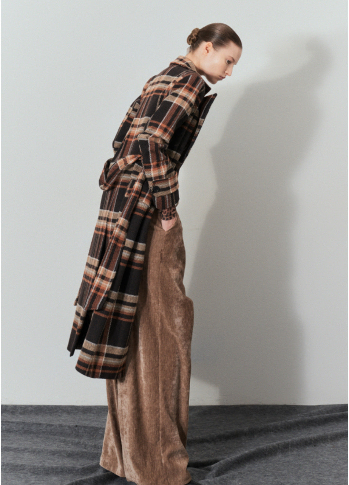 Παλτό Καρό Γυναικείο - Κλασικό Χειμωνιάτικο