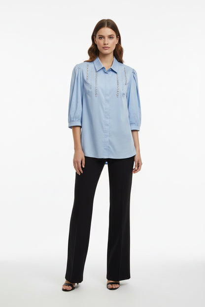 Πουκάμισο με Κοντό Μανίκι Λευκό - Short Sleeve Shirt