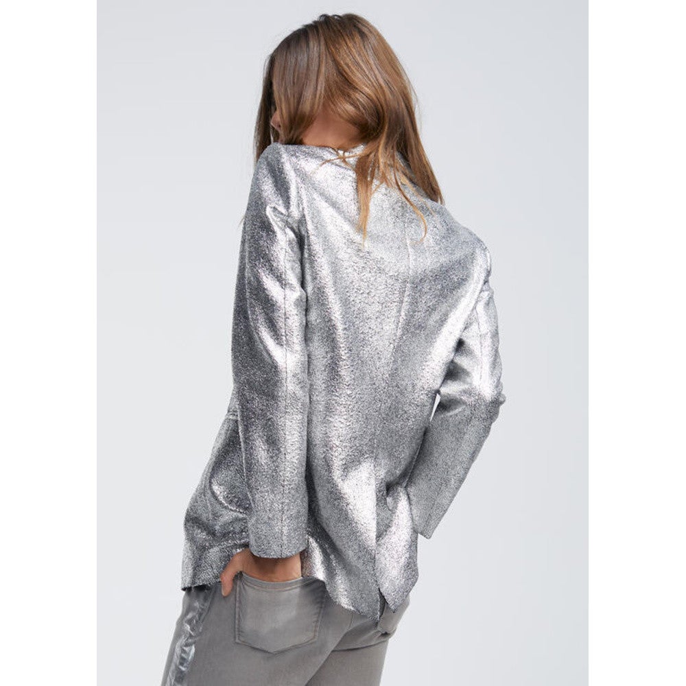 Ασημί Σακάκι Σταυρωτό Lola Casademunt - Γυναικείο Blazer