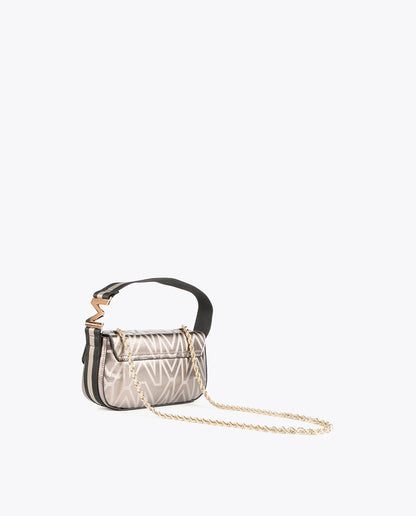 Γκρι Τσάντα Ώμου  με Αλυσίδα Lola Casademunt