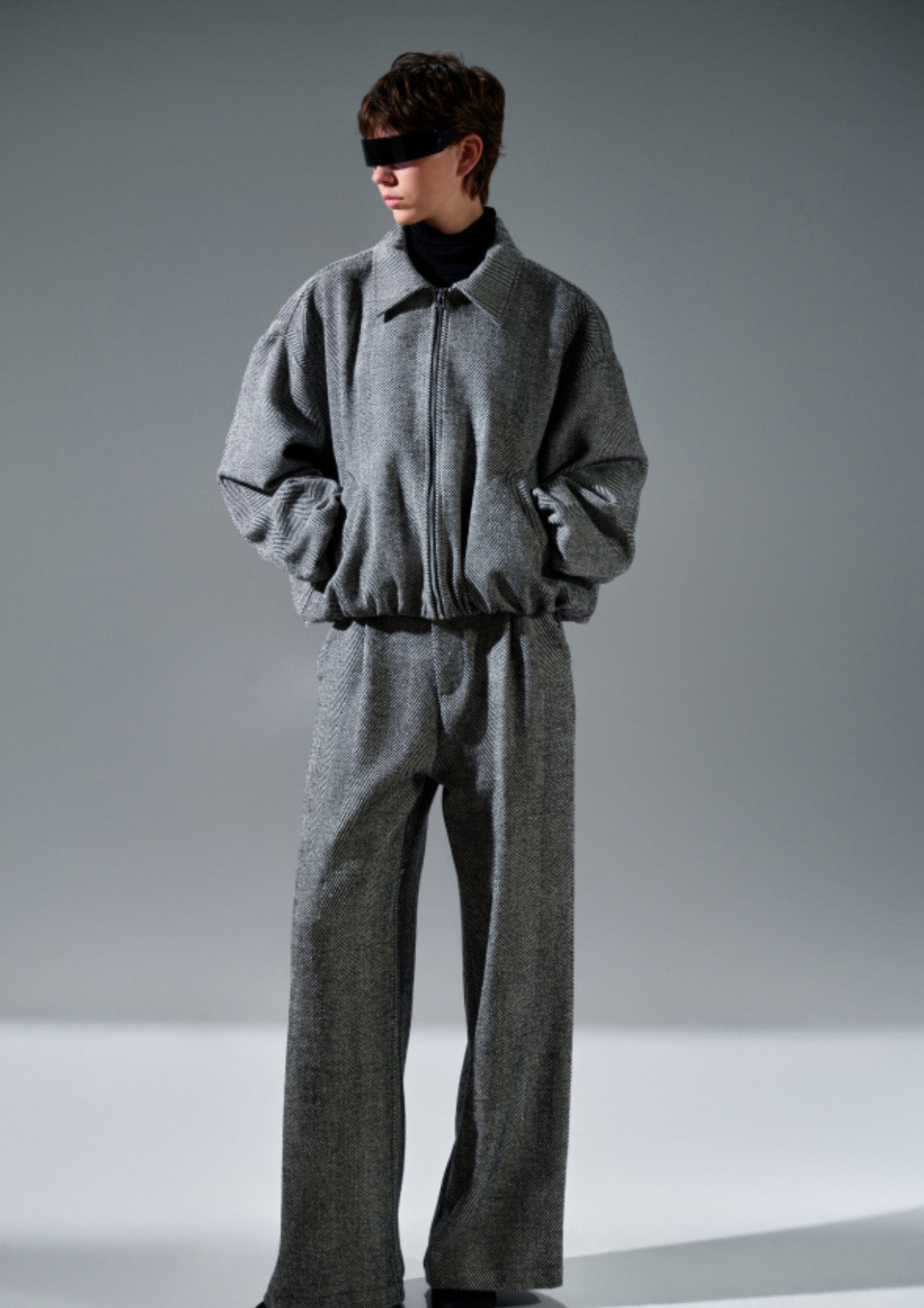 Μάλλινο Παντελόνι σε Wide Leg Γραμμή