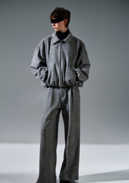 Μάλλινο Παντελόνι σε Wide Leg Γραμμή