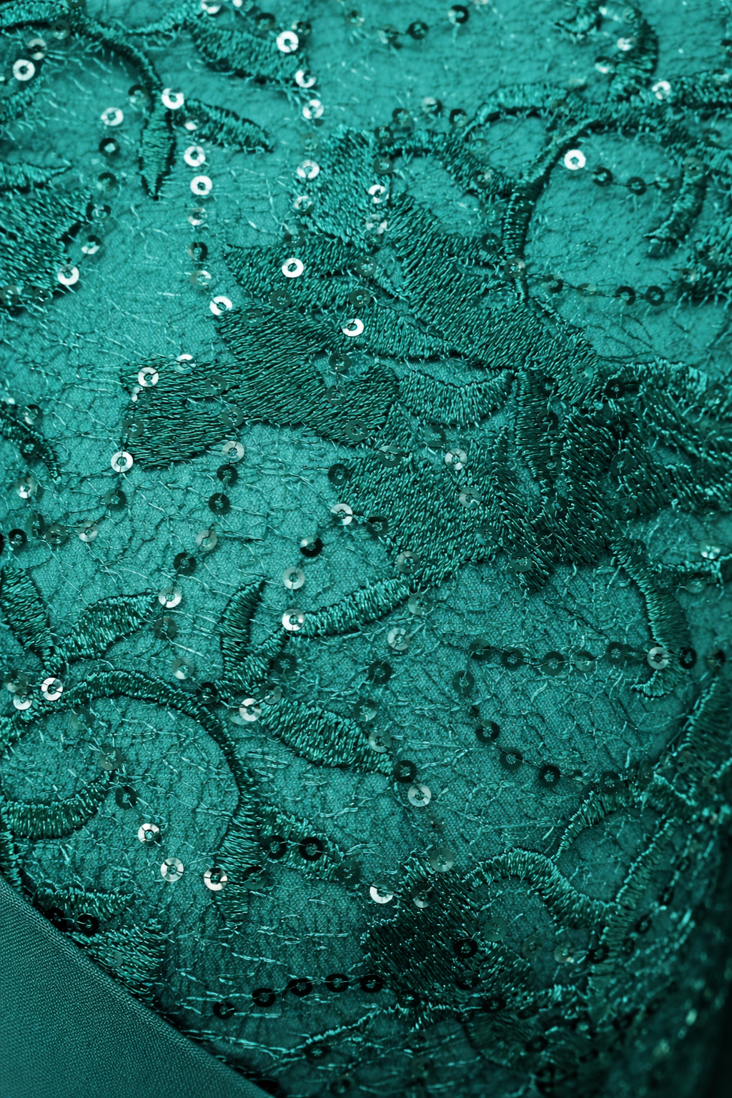 Πράσινο Επίσημο Φόρεμα Midi με Δαντέλα – Elegant Φόρεμα