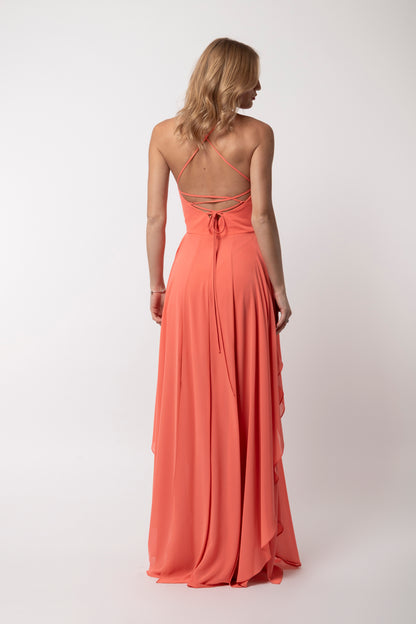 Αέρινο maxi φόρεμα για γάμο & βάπτιση