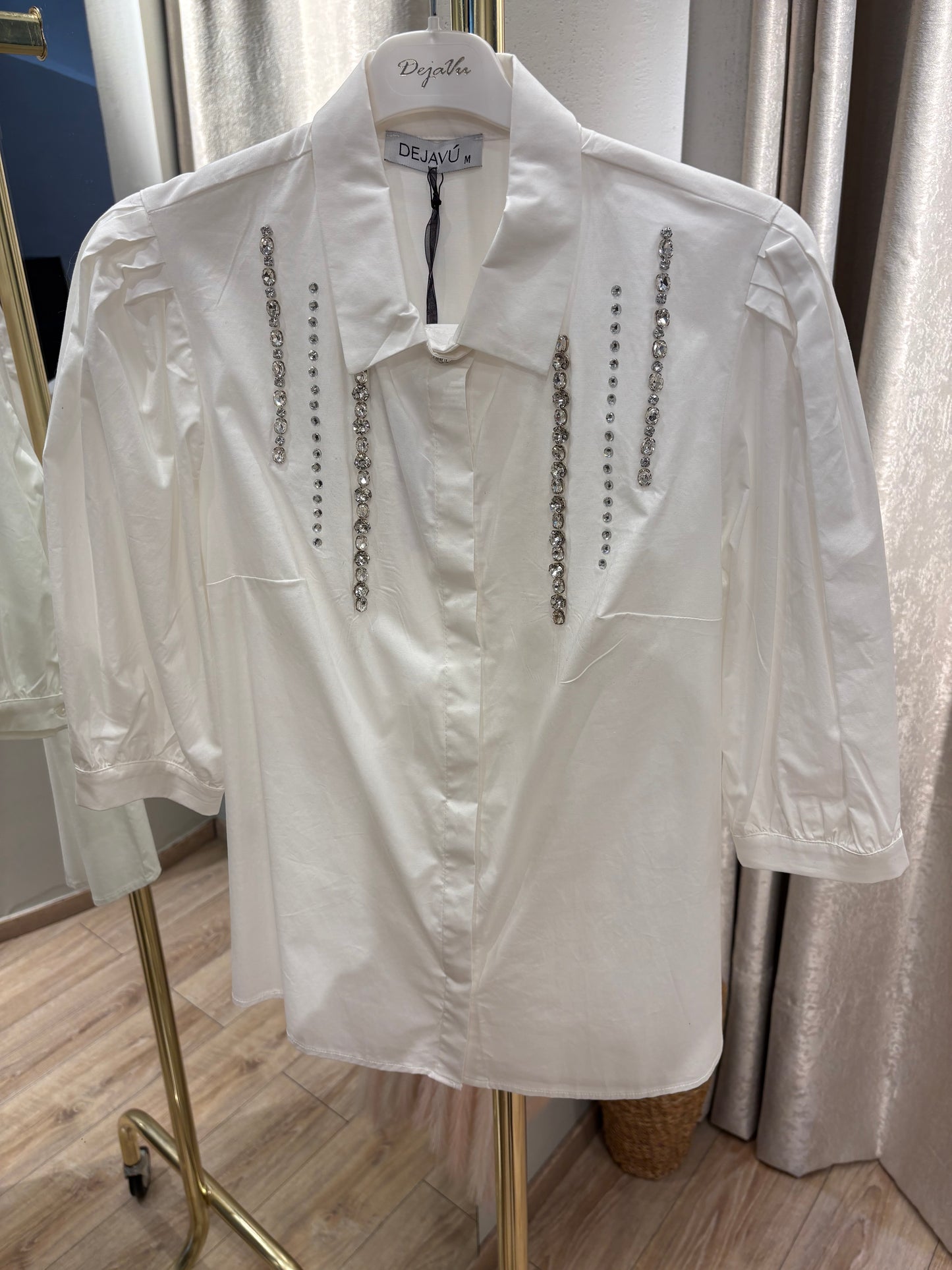 Πουκάμισο με Κοντό Μανίκι Λευκό - Short Sleeve Shirt