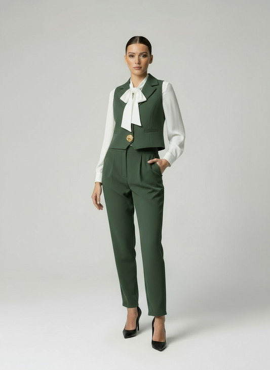 Σετ με αμάνικο γιλέκο