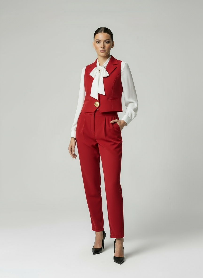 Σετ με αμάνικο γιλέκο