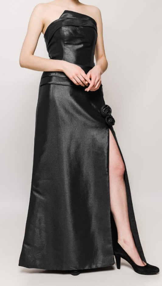 Μάξι φόρεμα στραπλες