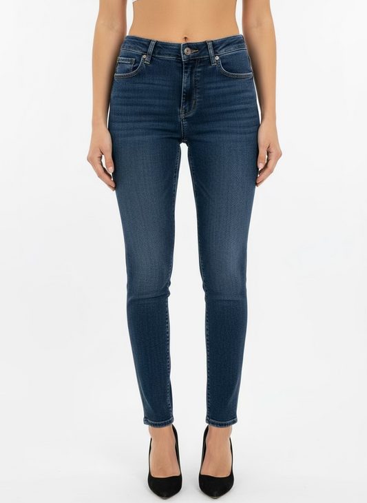 Skinny Jeans Push Up - Γυναικείο Τζιν Κολλητό
