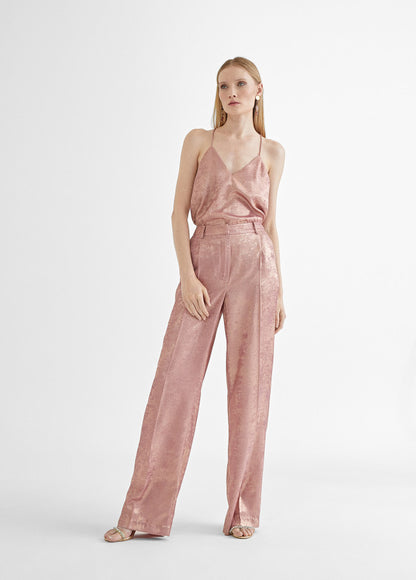 LINGERIE TOP ΡΟΖ ΧΡΥΣΟ LOLA CASADEMUNT