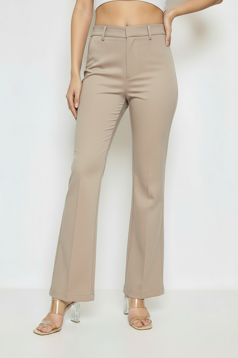 ΥΦΑΣΜΑΤΙΝΟ ΠΑΝΤΕΛΟΝΙ Flare fit